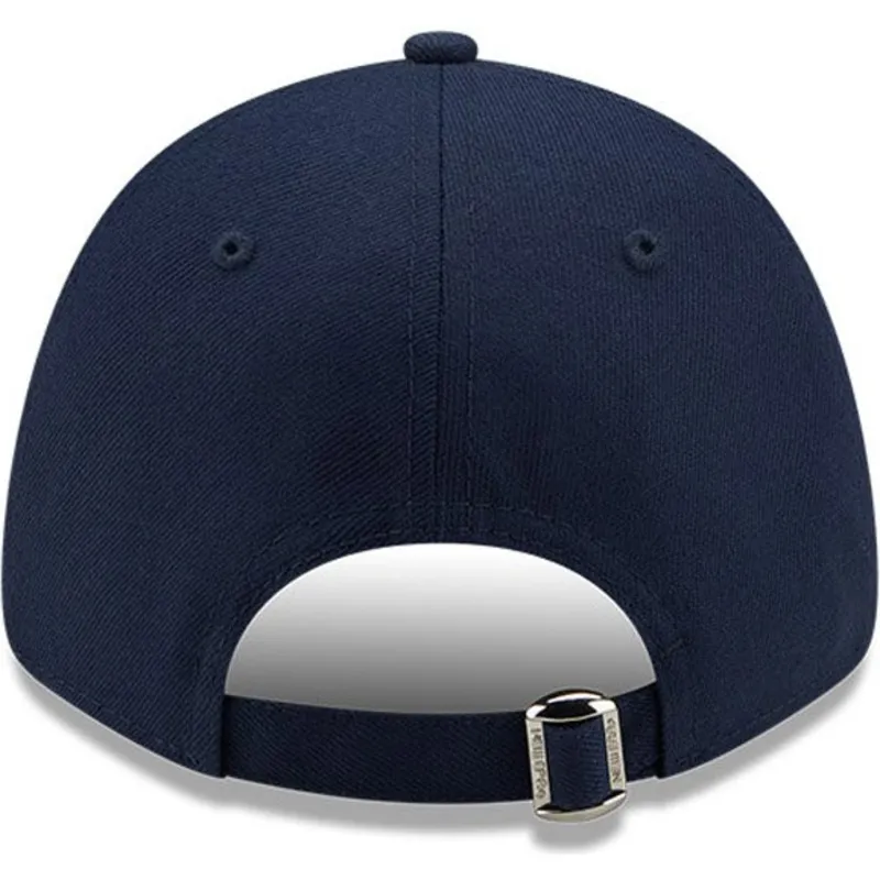 cappelli-curva-blu-marino-cinghia-regolabile-9forty-pop-outline-dei-new-york-yankees-mlb-di-new-era