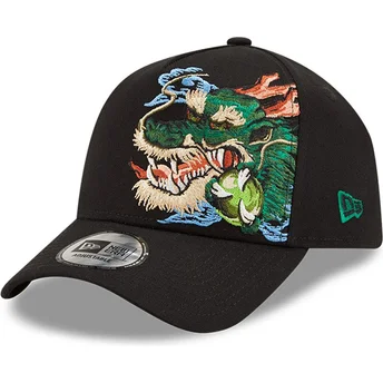 cappellino-nero-snapback-9forty-e-frame-tattoo-pack-con-drago-di-new-era