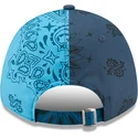 cappelli-curva-blu-cinghia-regolabile-9forty-paisley-print-dei-new-york-yankees-mlb-di-new-era