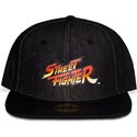 difuzed-flat-brim-street-fighter-logo-black-snapback-cap