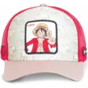 cappelli-curva-grigio-snapback-monkey-d-luffy-one-piece-di-capslab