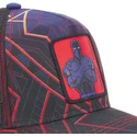 cappelli-curva-blu-marino-snapback-black-panther-marvel-comics-di-capslab