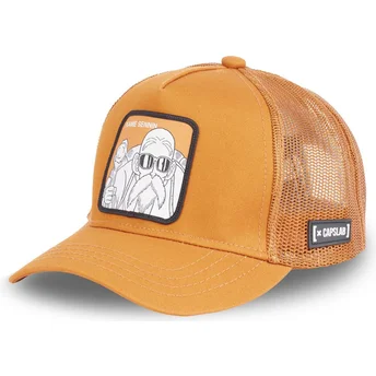 Capslab Master Roshi DB2 KAM1 Dragon Ball Brown Trucker Hat