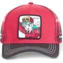 cappellino-trucker-rosso-e-nero-bulma-db2-bul2-dragon-ball-di-capslab