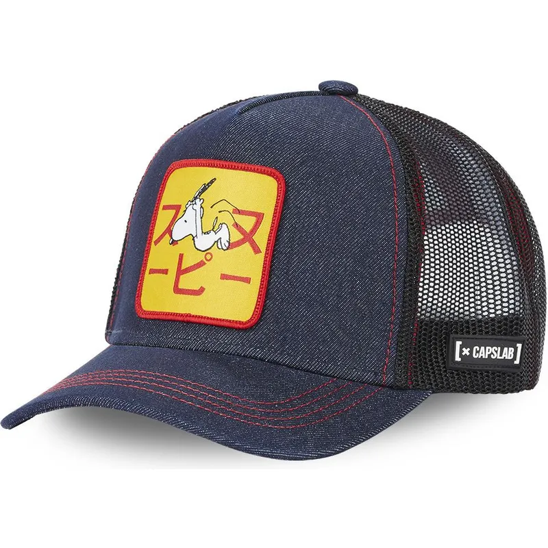 cappelli-curva-blu-marino-snapback-snoopy-arachidi-di-capslab cappelli-curva-blu-marino-snapback-snoopy-arachidi-di-capslab