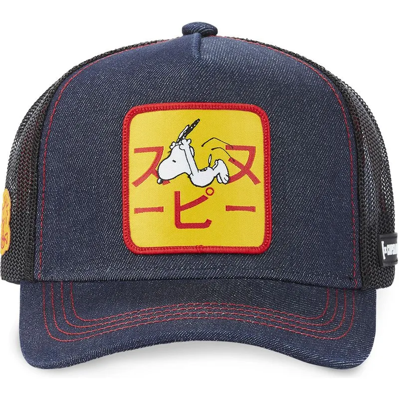 cappelli-curva-blu-marino-snapback-snoopy-arachidi-di-capslab cappelli-curva-blu-marino-snapback-snoopy-arachidi-di-capslab