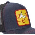 gorra-trucker-blu-navy-snoopy-pea-sam-denim-peanuts-di-capslab