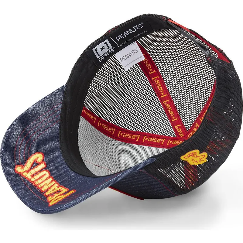 cappelli-curva-blu-marino-snapback-snoopy-arachidi-di-capslab cappelli-curva-blu-marino-snapback-snoopy-arachidi-di-capslab
