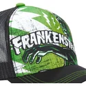 cappellino-trucker-nero-frankenstein-ums-frk1-di-capslab