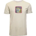 magliette-manica-corta-beige-dei-manga-corta-beige-tigre-easy-clawsome-the-farm-the-farm-di-goorin-bros