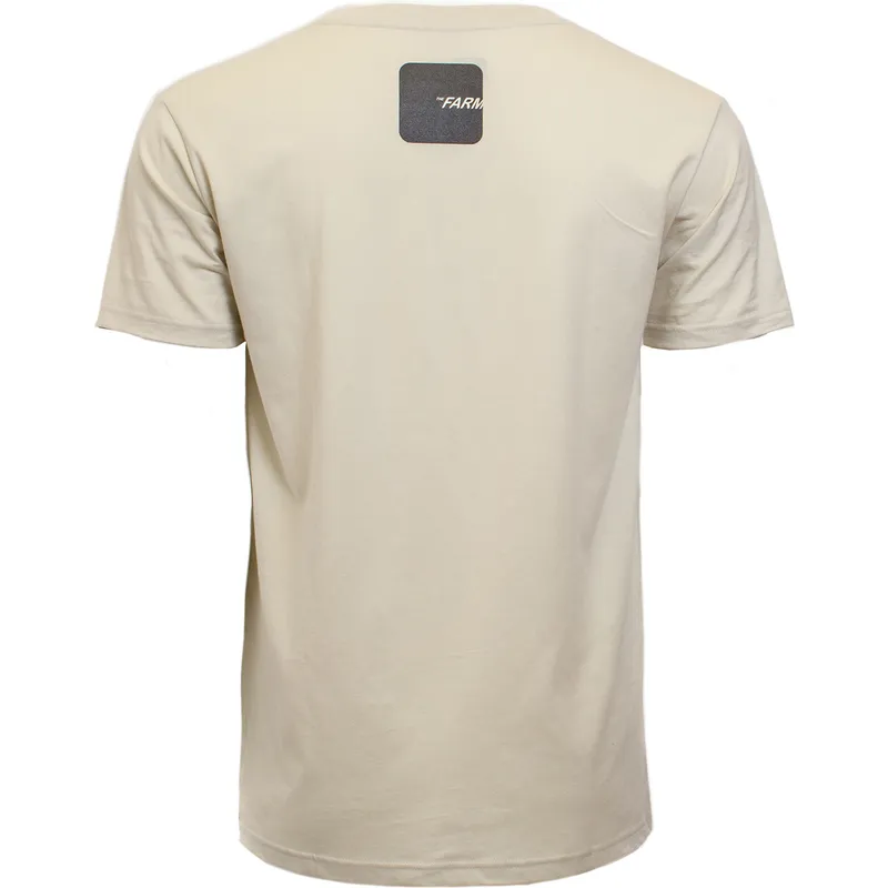 magliette-manica-corta-beige-dei-manga-corta-beige-tigre-easy-clawsome-the-farm-the-farm-di-goorin-bros
