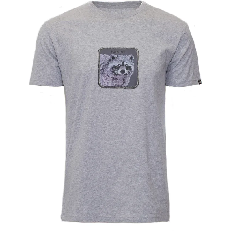 magliette-manica-corta-grigio-dei-manga-corta-gris-mapache-bandit-the-farm-the-farm-di-goorin-bros