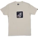 magliette-manica-corta-beige-dei-manga-corta-beige-lobo-lone-wolf-lobo-solitario-pawsome-the-farm-the-farm-di-goorin-bros