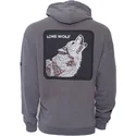 felpe-con-cappuccio-grigio-dei-sudadera-con-capucha-gris-lobo-lone-wolf-lobo-solitario-loud-howl-the-farm-the-farm-di-goorin-bro
