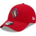 cappelli-curva-rosso-cinghia-regolabile-9forty-dei-reading-fightin-phils-milb-di-new-era