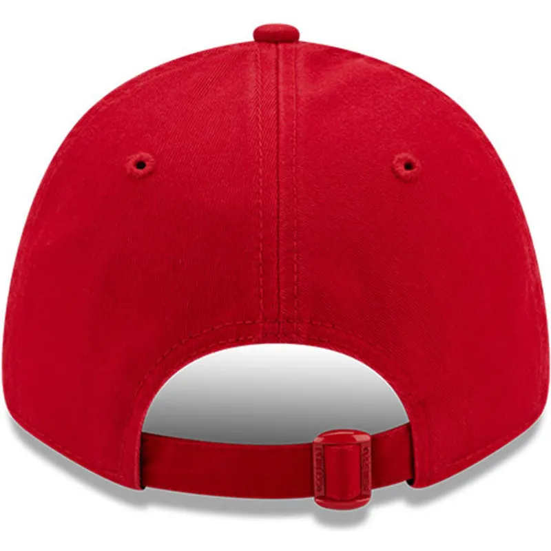 cappelli-curva-rosso-cinghia-regolabile-9forty-dei-reading-fightin-phils-milb-di-new-era