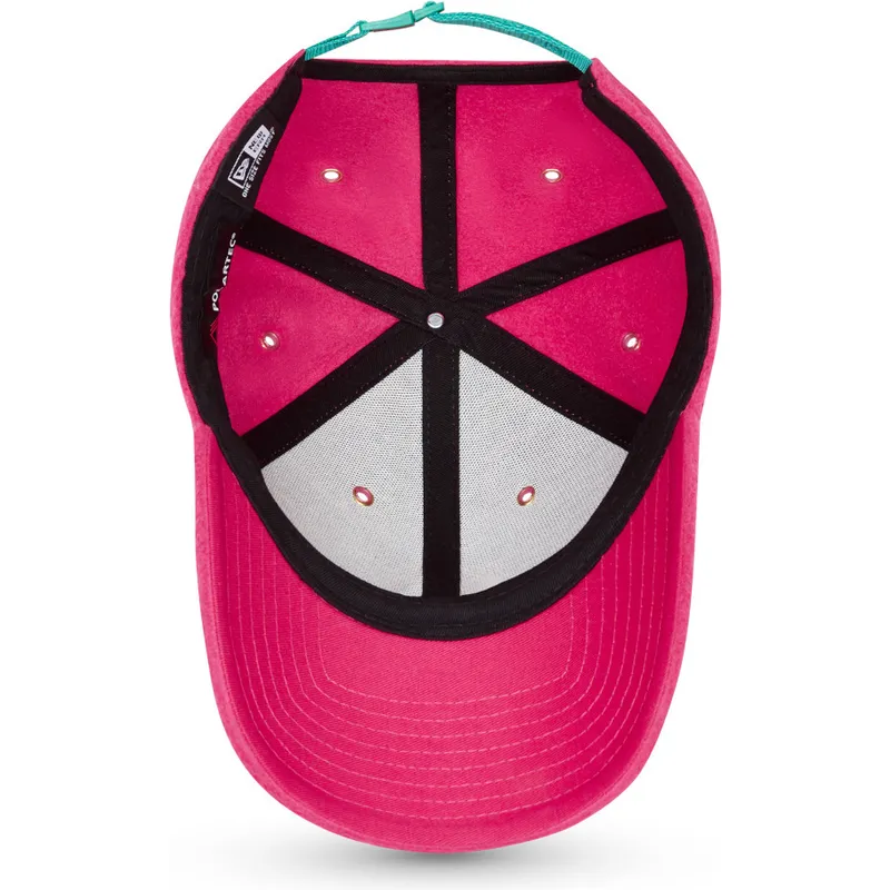cappelli-curva-rosa-cinghia-regolabile-9forty-di-new-era