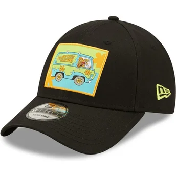 cappelli-curva-nero-cinghia-regolabile-9forty-di-new-era
