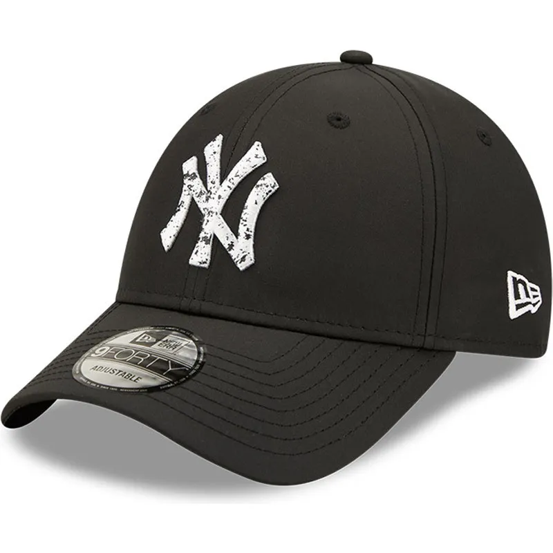 cappelli-curva-nero-cinghia-regolabile-9forty-sports-clip-dei-new-york-yankees-mlb-di-new-era cappelli-curva-nero-cinghia-regolabile-9forty-sports-clip-dei-new-york-yankees-mlb-di-new-era