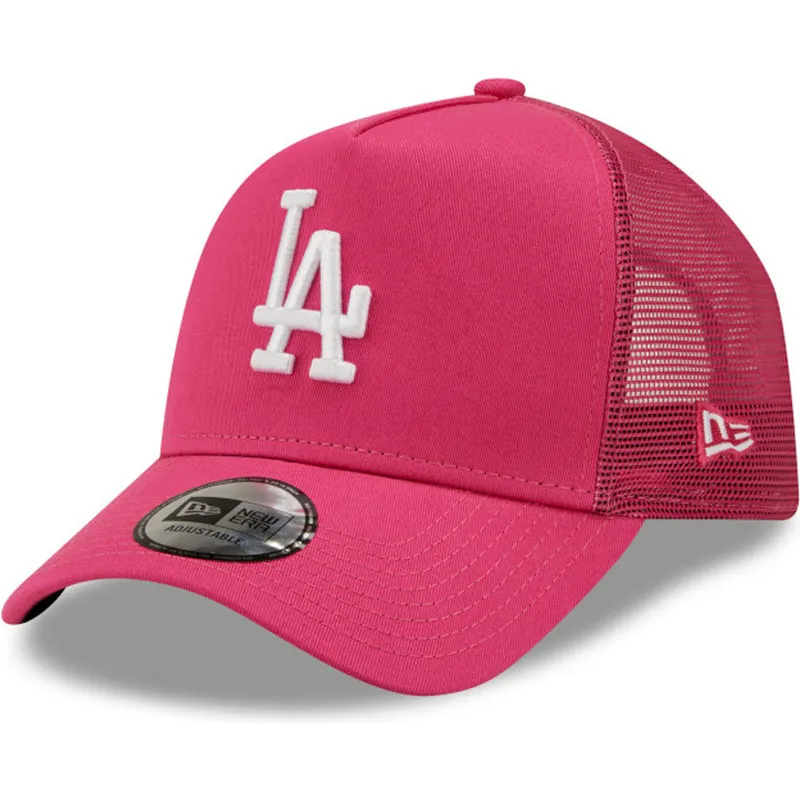 cappelli-curva-rosa-snapback-a-frame-tonal-mesh-dei-los-angeles-dodgers-mlb-di-new-era cappelli-curva-rosa-snapback-a-frame-tonal-mesh-dei-los-angeles-dodgers-mlb-di-new-era