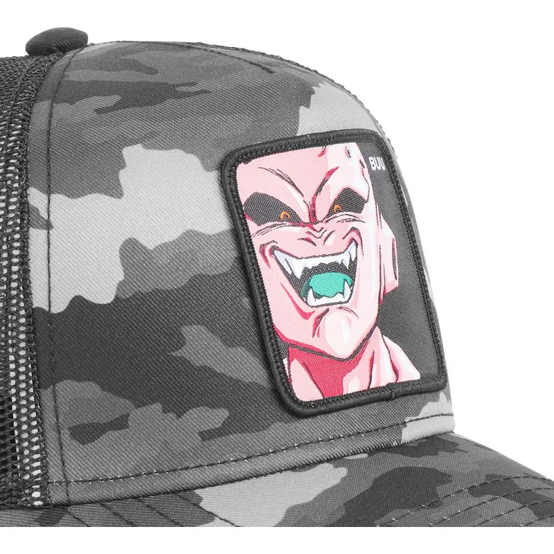 cappellino-trucker-camouflage-nero-kid-buu-buu3c-dragon-ball-di-capslab