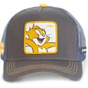 cappelli-curva-grigio-snapback-jerry-looney-tunes-di-capslab