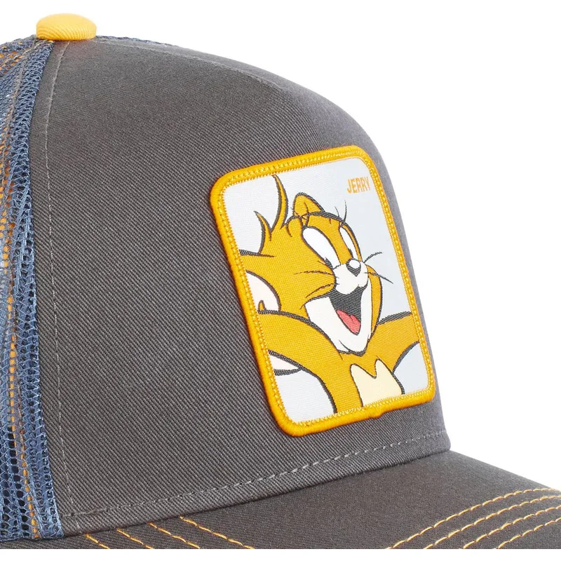 cappelli-curva-grigio-snapback-jerry-looney-tunes-di-capslab cappelli-curva-grigio-snapback-jerry-looney-tunes-di-capslab