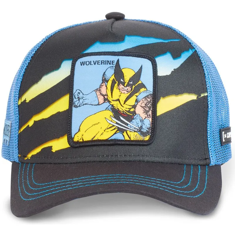 cappelli-curva-nero-snapback-wolverine-marvel-comics-di-capslab