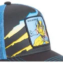 cappelli-curva-nero-snapback-wolverine-marvel-comics-di-capslab
