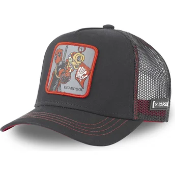 cappelli-curva-nero-snapback-deadpool-marvel-comics-di-capslab