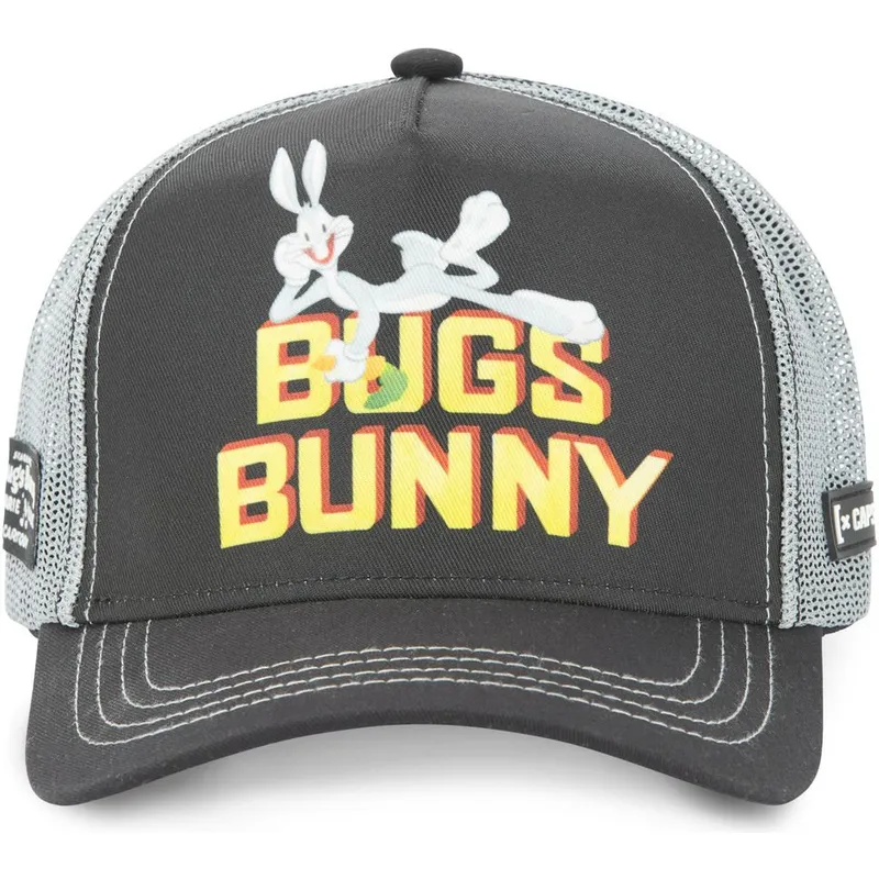 cappelli-curva-grigio-snapback-bugs-bunny-looney-tunes-di-capslab