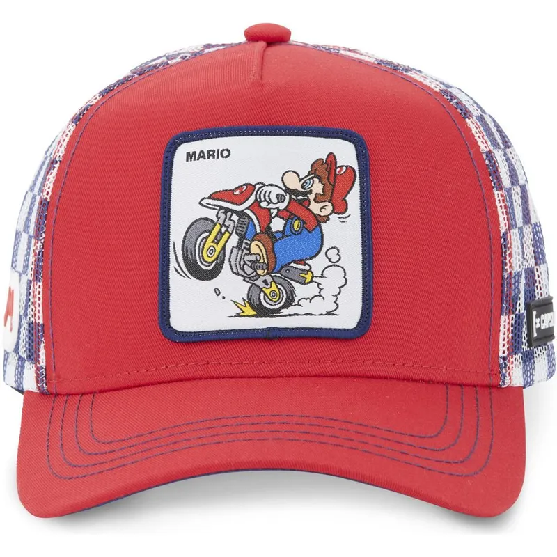 cappelli-curva-rosso-snapback-mario-super-mario-bros-di-capslab