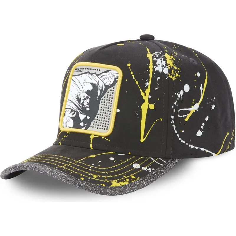 cappelli-curva-nero-cinghia-regolabile-batman-dc-comics-di-capslab