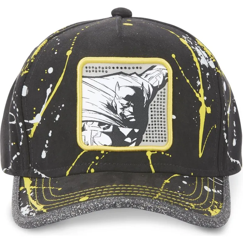 cappelli-curva-nero-cinghia-regolabile-batman-dc-comics-di-capslab