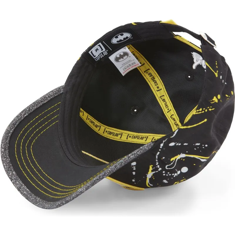 cappelli-curva-nero-cinghia-regolabile-batman-dc-comics-di-capslab