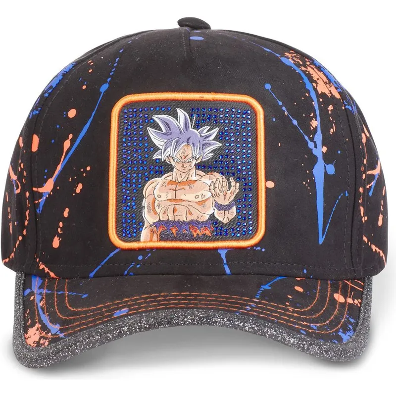 cappelli-curva-nero-cinghia-regolabile-son-goku-dragon-ball-di-capslab