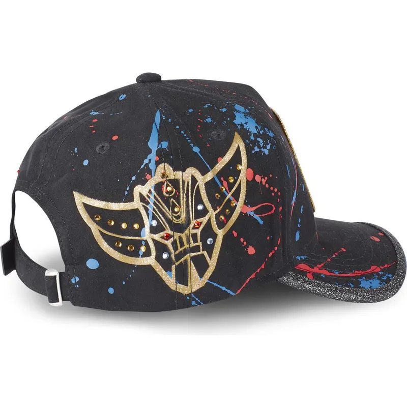 cappelli-curva-nero-cinghia-regolabile-robot-grendizer-robot-grendizer-di-capslab cappelli-curva-nero-cinghia-regolabile-robot-grendizer-robot-grendizer-di-capslab