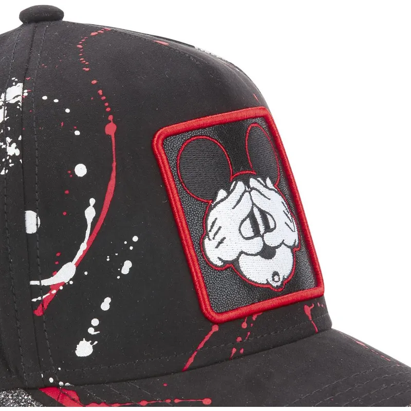cappelli-curva-nero-cinghia-regolabile-mickey-mouse-disney-di-capslab