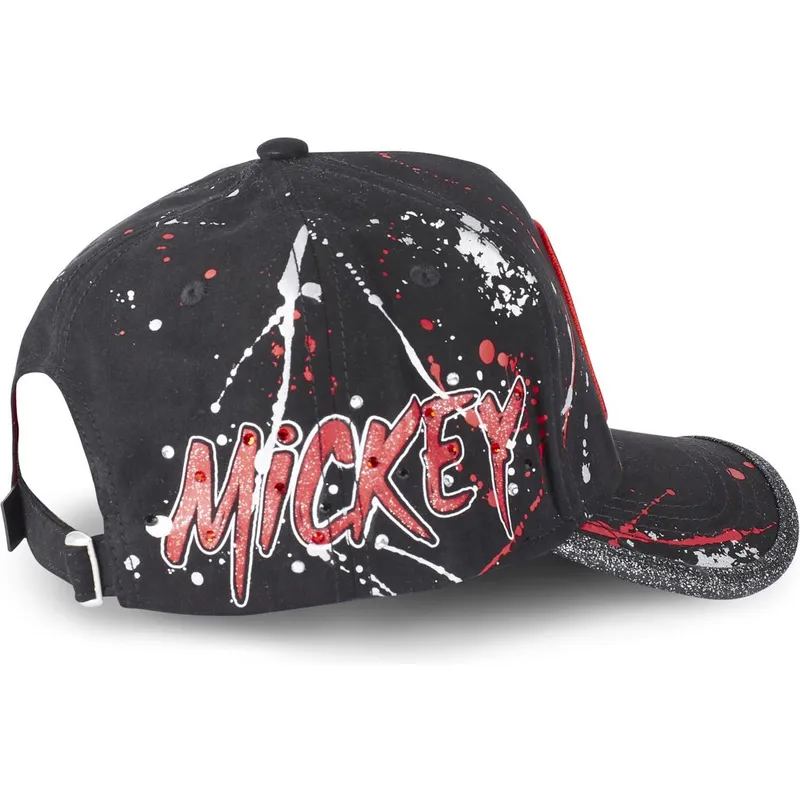 cappelli-curva-nero-cinghia-regolabile-mickey-mouse-disney-di-capslab