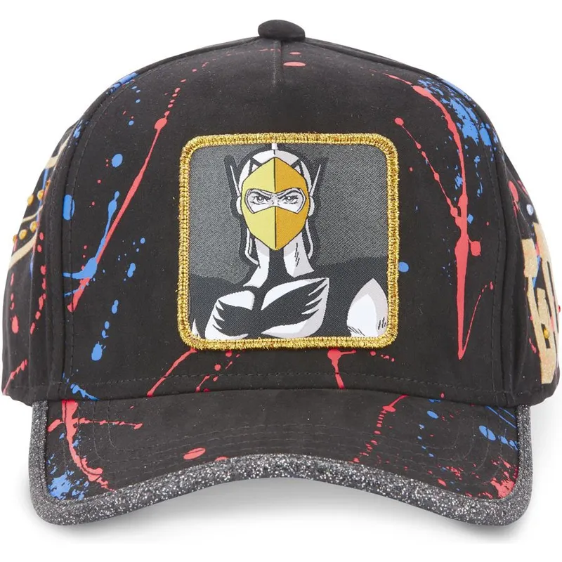 cappellino-curvo-nero-regolabile-daisuke-duke-fleed-tag-act1-ufo-robot-grendizer-di-capslab
