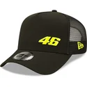 cappellino-trucker-nero-a-frame-repreve-flawless-di-valentino-rossi-vr46-motogp-di-new-era