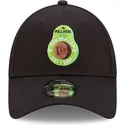 cappelli-curva-nero-cinghia-regolabile-9forty-di-new-era