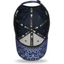 cappelli-curva-blu-marino-cinghia-regolabile-9forty-paisley-print-dei-new-york-yankees-mlb-di-new-era