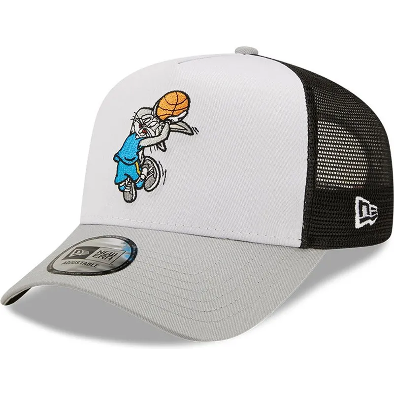 cappelli-curva-grigio-snapback-a-frame-character-sports-dei-bugs-bunny-looney-tunes-di-new-era