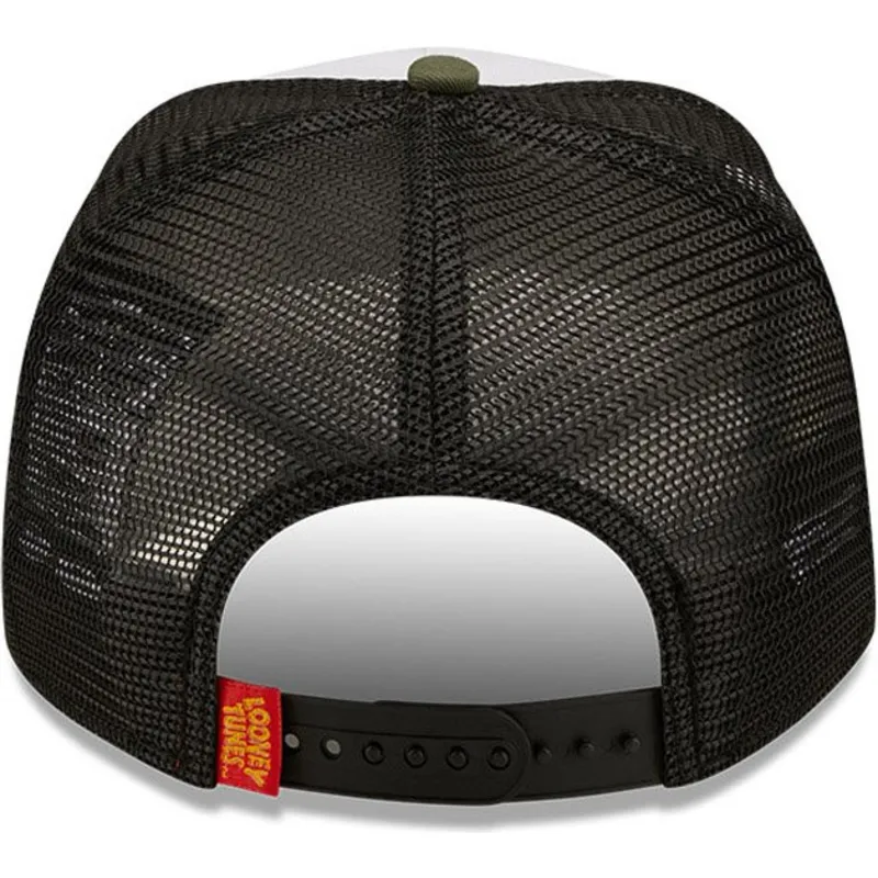 cappelli-curva-bianco-snapback-a-frame-character-sports-dei-piolin-looney-tunes-di-new-era