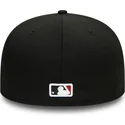 cappello-piatto-nero-aderente-59fifty-ac-perf-di-arizona-diamondbacks-mlb-di-new-era