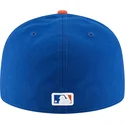 cappello-piatto-blu-regolato-59fifty-ac-perf-dei-new-york-mets-mlb-di-new-era