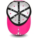 cappellino-curvo-bianco-blu-e-rosa-snapback-9fifty-stretch-snap-guanyu-zhou-di-alpine-formula-1-renault-di-new-era