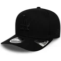 cappelli-curva-nero-snapback-9fifty-stretch-snap-tonal-dei-los-angeles-dodgers-mlb-di-new-era