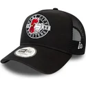 cappellino-trucker-nero-a-frame-di-port-city-roosters-milb-di-new-era